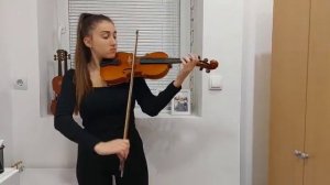 Helena Bibić-Narodno kolo na violini(Online škola violine Mlađa Studio)