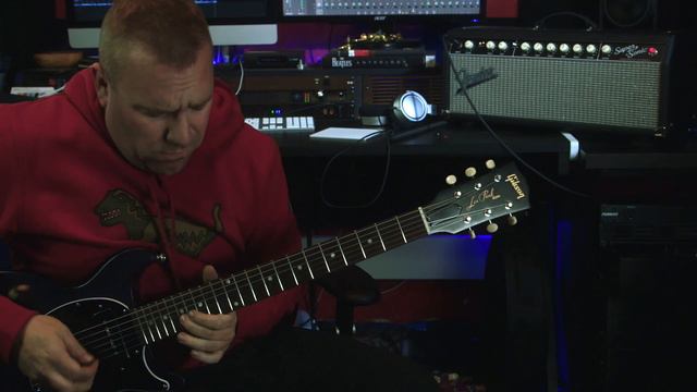 Gibson Les Paul Special Tribute DC - Blue Stain смотреть онлайн