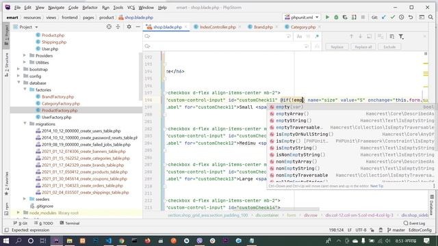 31. Multivendor ecommerce in laravel 8 | Product search function