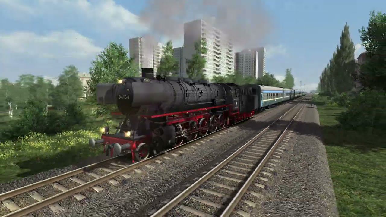 Train simulator classic паровоз ТЭ он же BR-44 обновление смотреть онлайн
