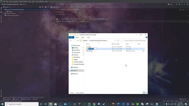 YouTube Thumbnail Downloader Python Tutorial смотреть онлайн
