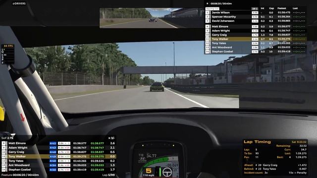 Backfire Simsport TCR Challenge Season 12 Rounds 15 & 16 in Hyundai Elantra at Zolder on Iracing 3/ смотреть онлайн