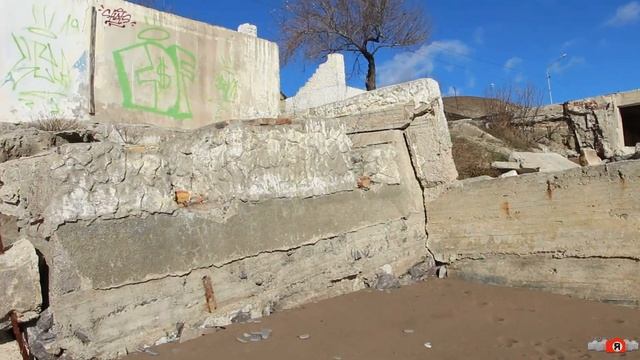 Безлюдье. Пляж в Солнечной Долине. Зима в Крыму смотреть онлайн