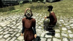 Skyrim - Creepy Faceless Girl (Glitch)