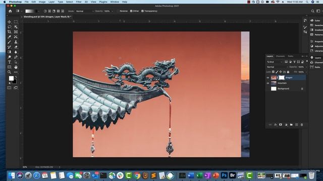 blending with gradients in Photoshop смотреть онлайн