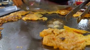 Удивительное мастерство! гамбургер и тост - корейская уличная еда