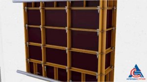 Видео инструкция по сборке мелкощитовой опалубки.