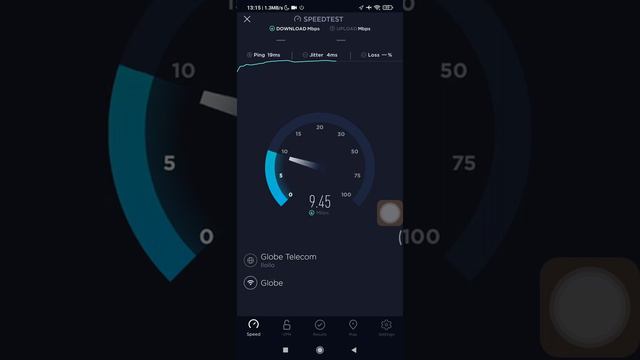 Gomo SIM Card testing in Bacolod City using a PLDT Router