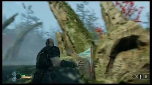 God of War (2018) - открытие рунического сундука на переправе