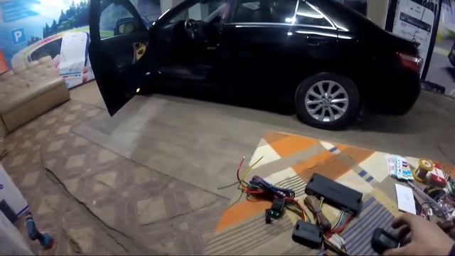 Не работает автозапуск Starline на Tayota camry40. Устранил. смотреть онлайн