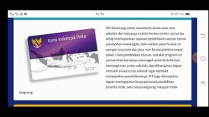 Cara cek online bantuan pip cair Maret 2023