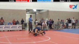 FILA Junior 63 kg / 138.75 lbs. - Felisha Olmstead vs. Kassandra Castruita