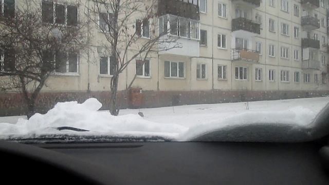 Иркутскую область замело снегом