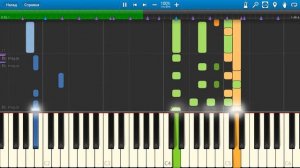 Игорь Николаев - Старая мельница (на пианино Synthesia)