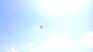 Самолёт Ан-2 "Кукурузник" пролетел над Новым мостом в Барнауле