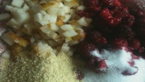 Вареники с грушей