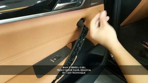 BMW 5 SERIES G30 FRONT DOOR PANEL REMOVAL