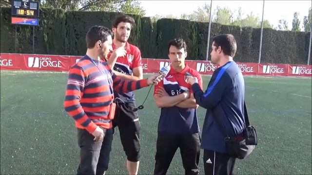 Declaraciones de Hugo Gistau y Ferrandis, Jugadores del Barbastro, tras el Zuera 0-1 Barbastro