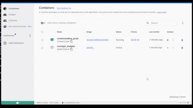 Docker Demo смотреть онлайн