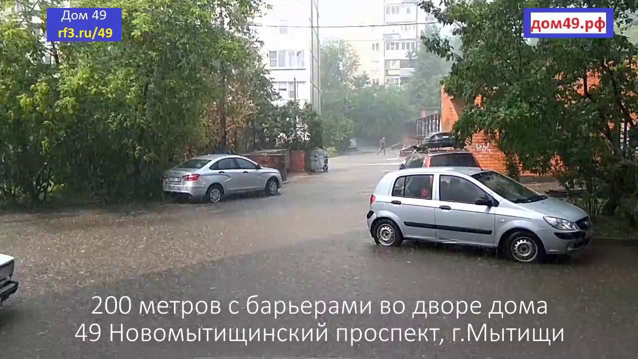 200 метров с барьерами во дворе дома 49  Новомытищинский Мытищи