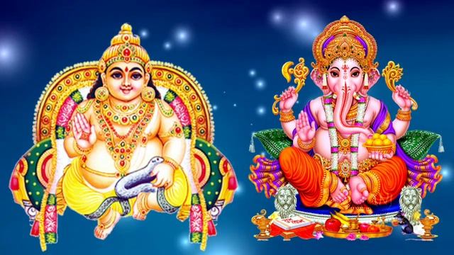 Om Namo Ganpataye Kuber Yekdriko Fat Swaha 108 Times | Ganesh Kuber Mantra смотреть онлайн