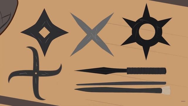 Сюрикены Скрытое оружие Ниндзя смотреть онлайн