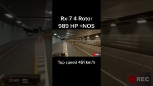 Мазда rx 7 максимальная скорость