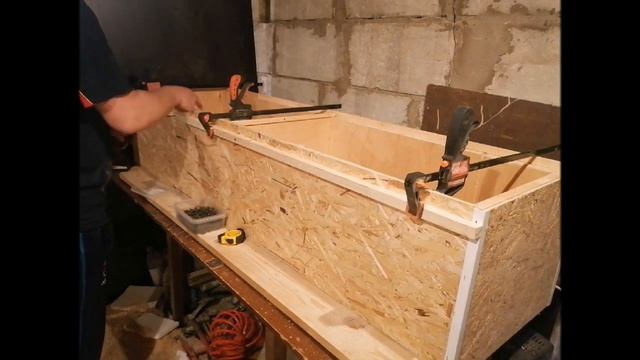 Улей лежак гигант на 48 рамок Делаем сами из фанеры и пенопласта часть 2 смотреть онлайн