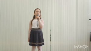 Конкурс "Весенние голоса". Шаповалова Дарья. 1 класс