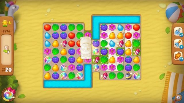 Gardenscapes Садовник Остин #528 (уровни 5470-5481) Первый Подводный взгляд на Атлантиду смотреть онлайн