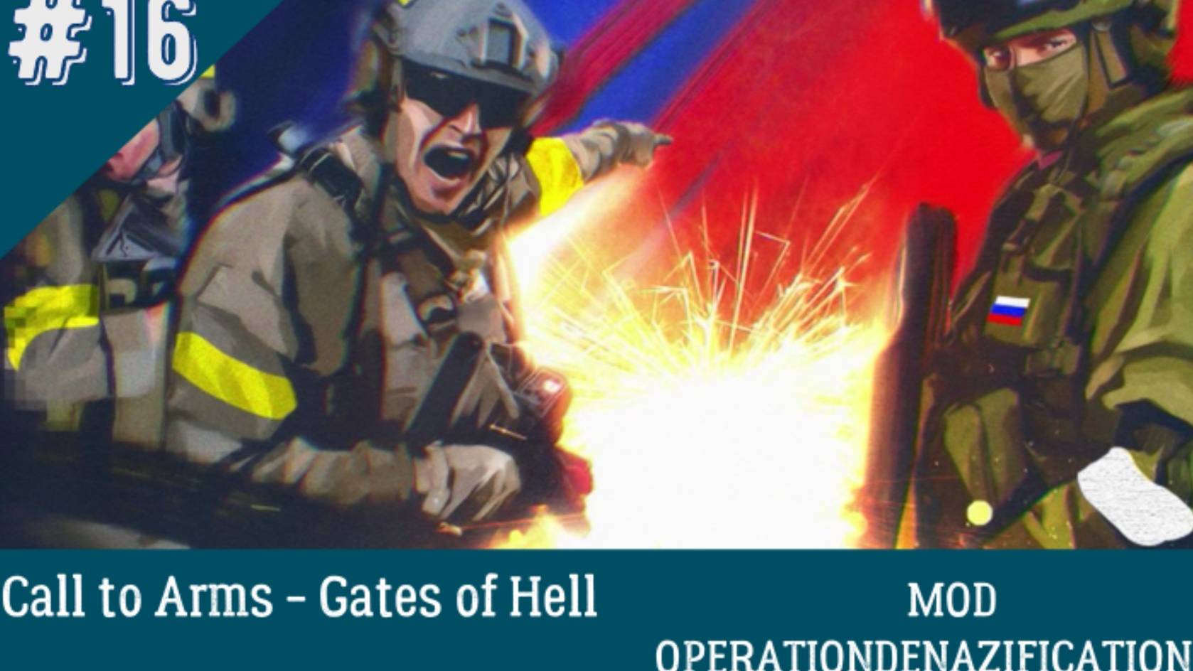 ★Call to Arms - Gates of Hell★ ДЕНЬ 16★ ХАРДКОР★ МОД OPERATION DENAZIFICATIONOF UKRAINE ★