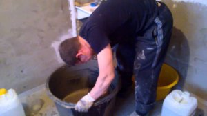 Наливной пол поверх нагревательных матов