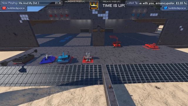 Space Engineers: Battle Bots/Robot Wars! - ENGINEER WARS #6 3v3 Build-Off смотреть онлайн