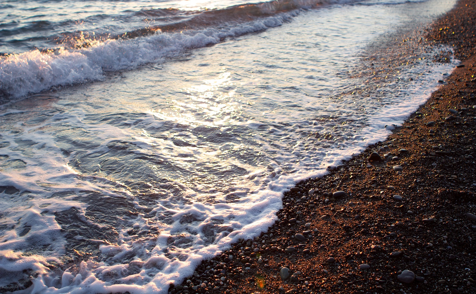 Вода в каспийском море в мае