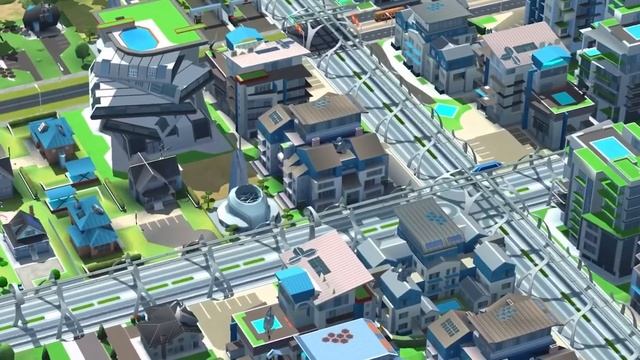 SimCity BuildIt | Future Cities Update trailer смотреть онлайн