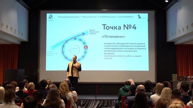 Живой семинар. «12 ТОЧЕК ФИНАНСОВОГО РОСТА» смотреть онлайн