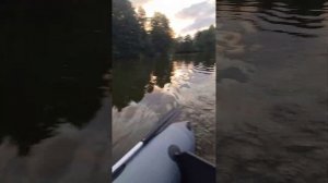 электро двигатель на лодке ПВХ ,Haibo d44