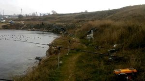 Рыбалка в Севастополе Камышовая бухта с Васей Кезиковым 25 12 2015 года