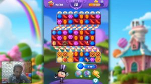 Candy Crush Friends Saga Level 1215 - 3 Stars , 19 Moves Completed