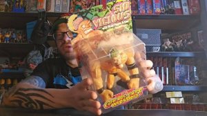 WCW TOYBIZ  GROSS OUT WRESTLING FIGURES FULL SET BOXED REVIEW SID GOLDBERG STING RARE MOC