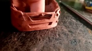 Процесс лепки TOYOTA COROLLA 2007 года