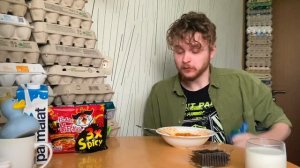 SAMYANG BULDAK 3x spicy | Очень острая лапша, кушаем и умираем