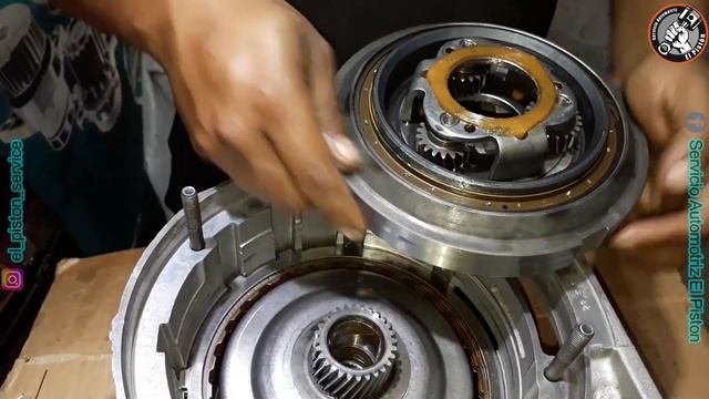 REPARACION CAJA AUTOMATICA JETTA MK2 2DA PARTE