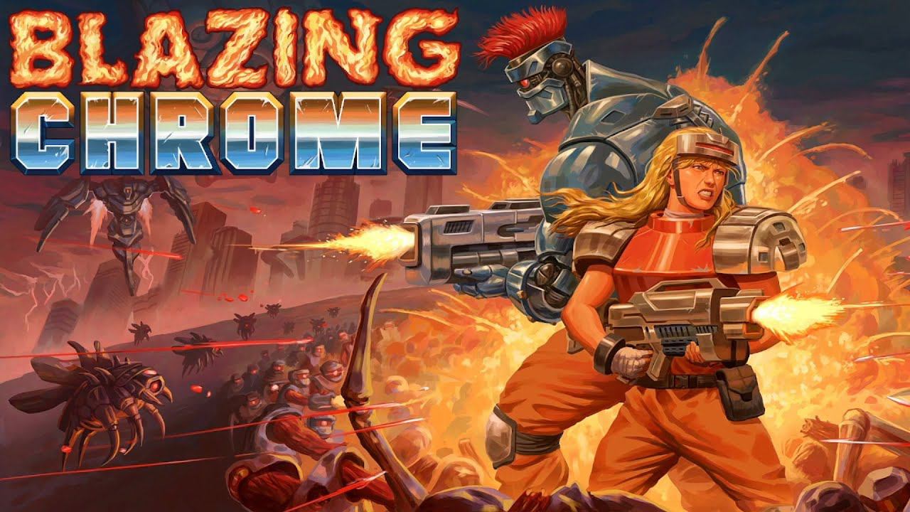 Blazing Chrome - Прохождение (PC) 18+