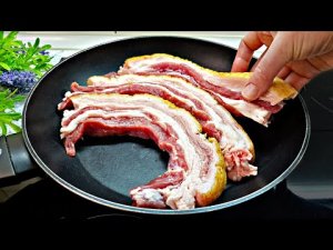 Простой и вкусный рецепт свиной грудинки?