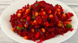 Новый салат из свеклы. Простой и вкусный