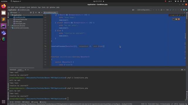 Лекция 7 - Условные операторы в PHP