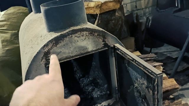 Печь брест 203 VS Буржуйка из газовых баллонов для отопления гаража. Как отопить гараж.