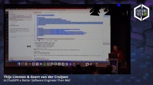 FutureTech 2023: Thijs Limmen & Geert van der Cruijsen - Is ChatGPR a Better Software Engineer?