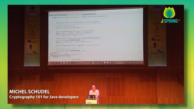 J-Spring 2019: Michel Schudel - Cryptography 101 for Java developers смотреть онлайн